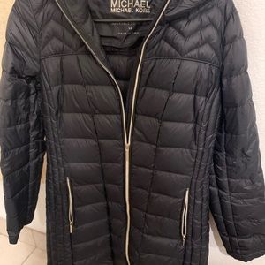 Michael Kors Petite Packable Down Puffer XS